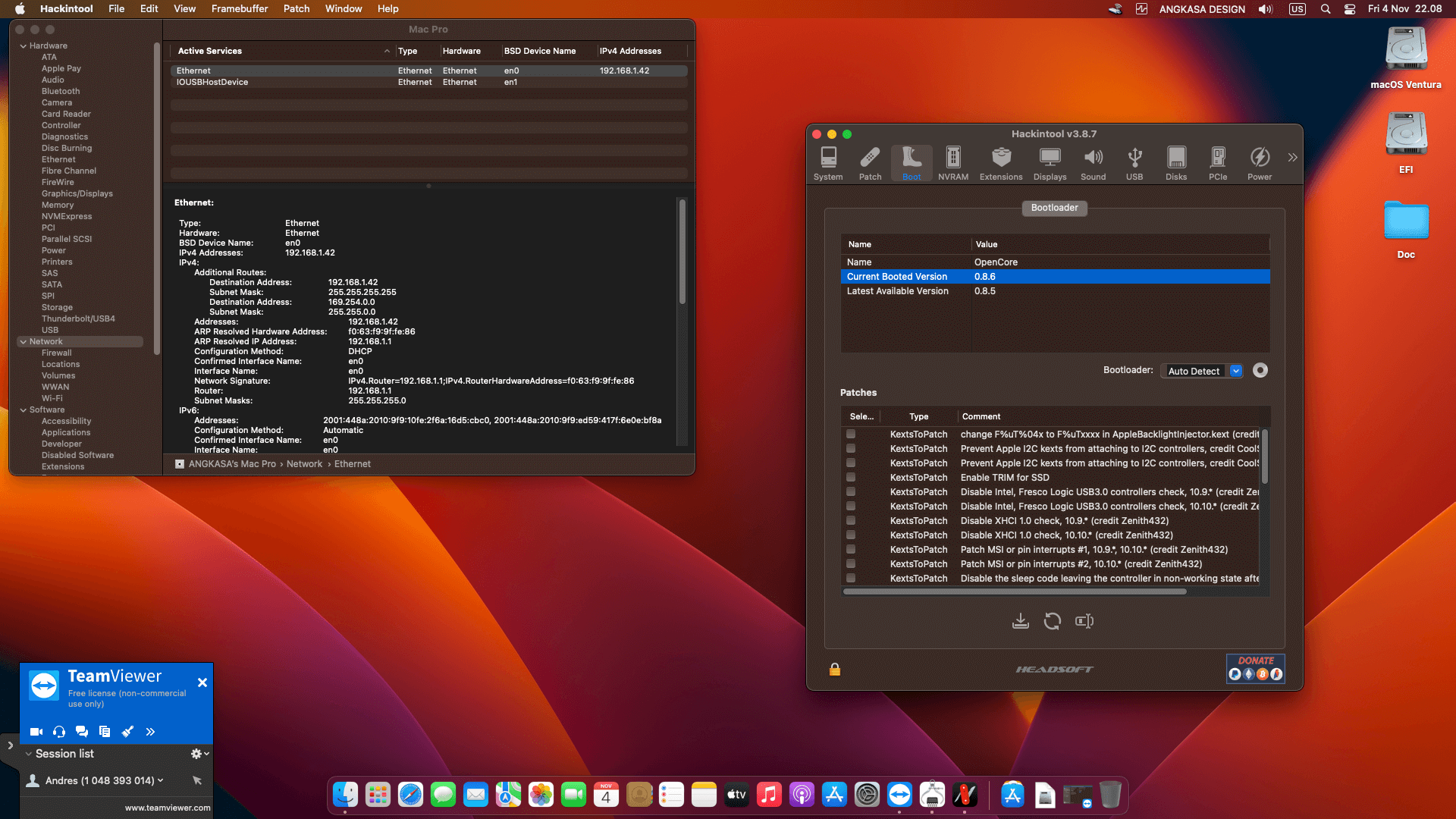 Gigabyte B660 Gaming X + Intel Core i5 12400 + Sapphire RX 580   OpenCore 8