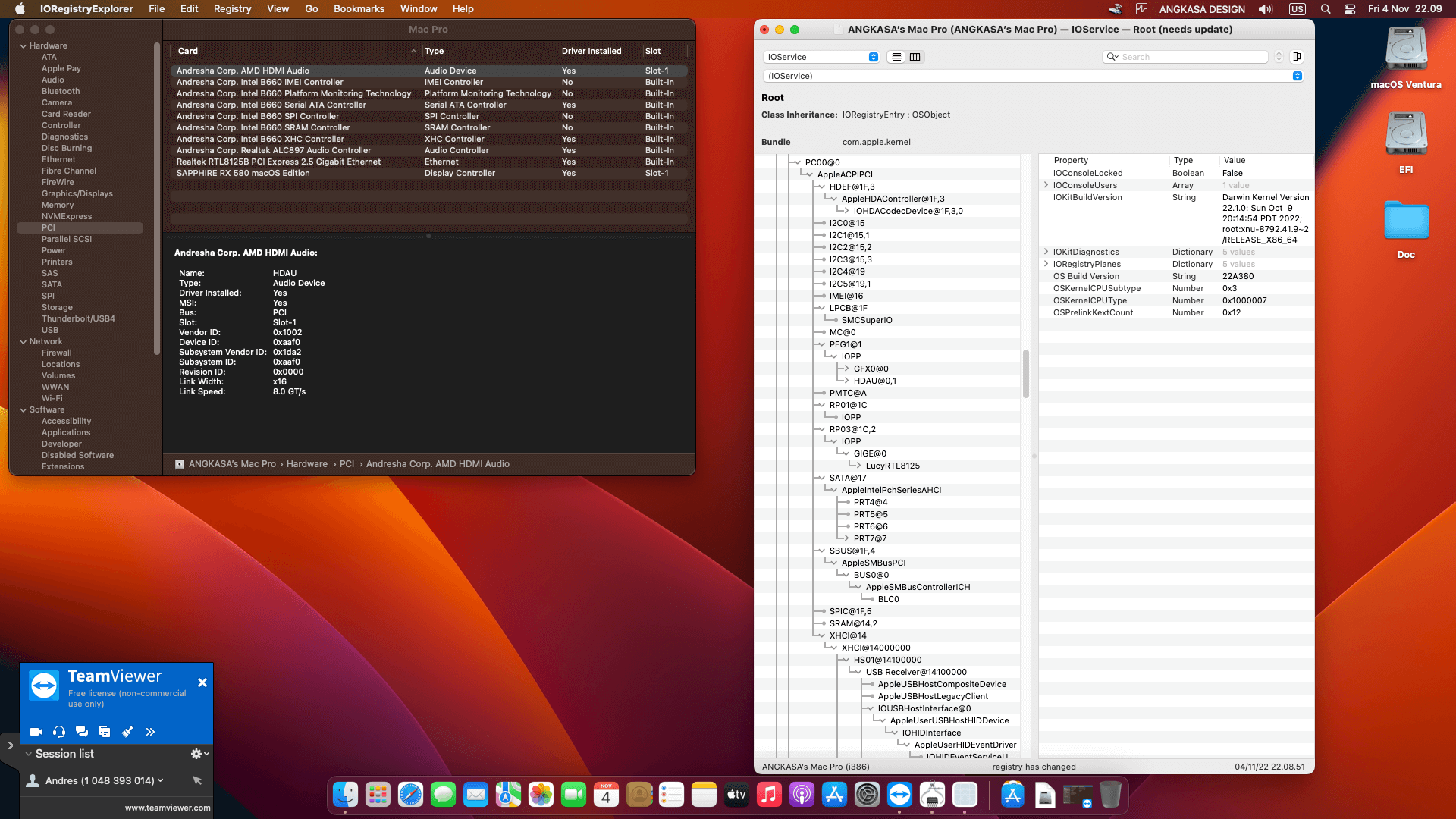 Gigabyte B660 Gaming X + Intel Core i5 12400 + Sapphire RX 580   OpenCore 9