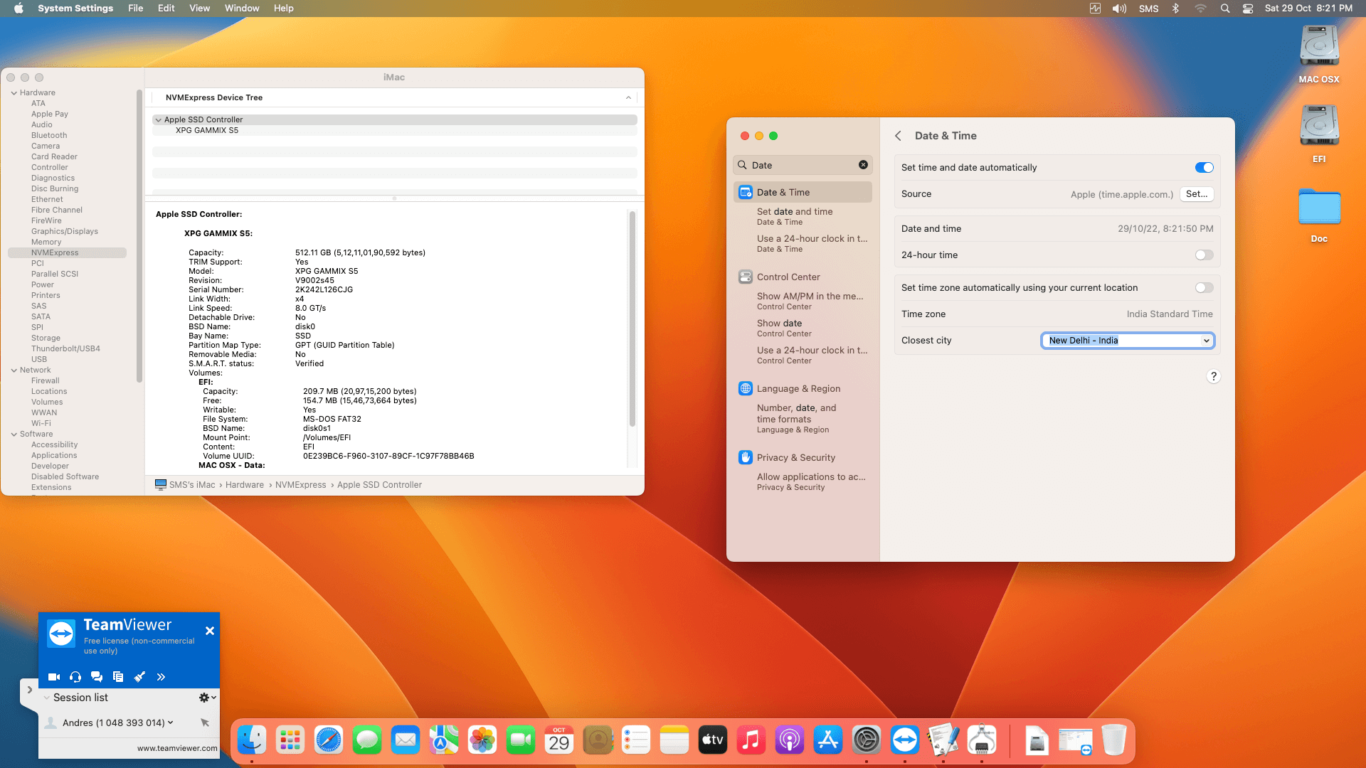 Gigabyte Z490 UD AC + Intel Core i9 10850K + Asus RX 5600 XT OpenCore 6