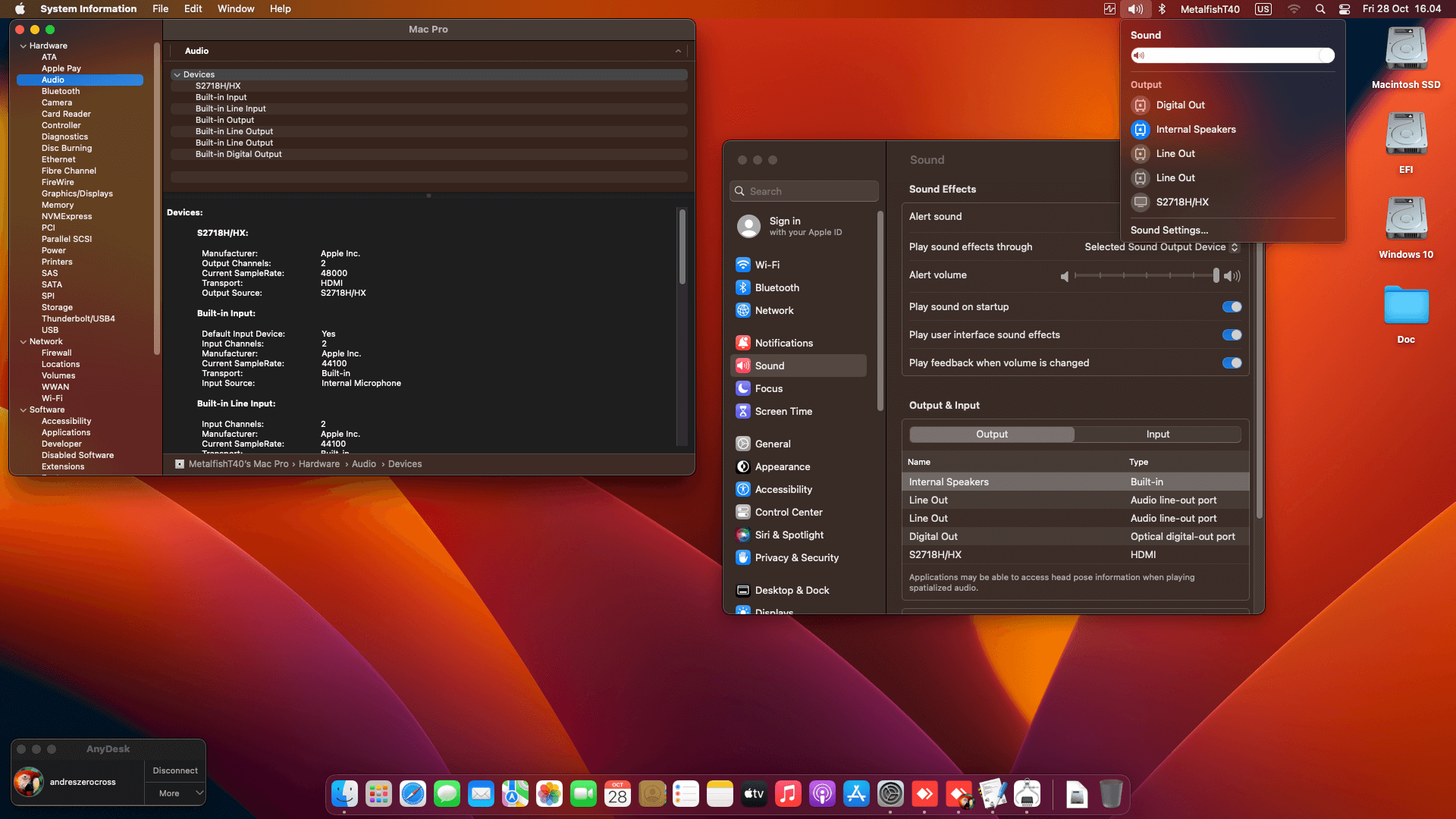 MSI H270I Gaming PRO AC + Intel Core i7 6700K + MSI RX 6600 XT   OpenCore 4