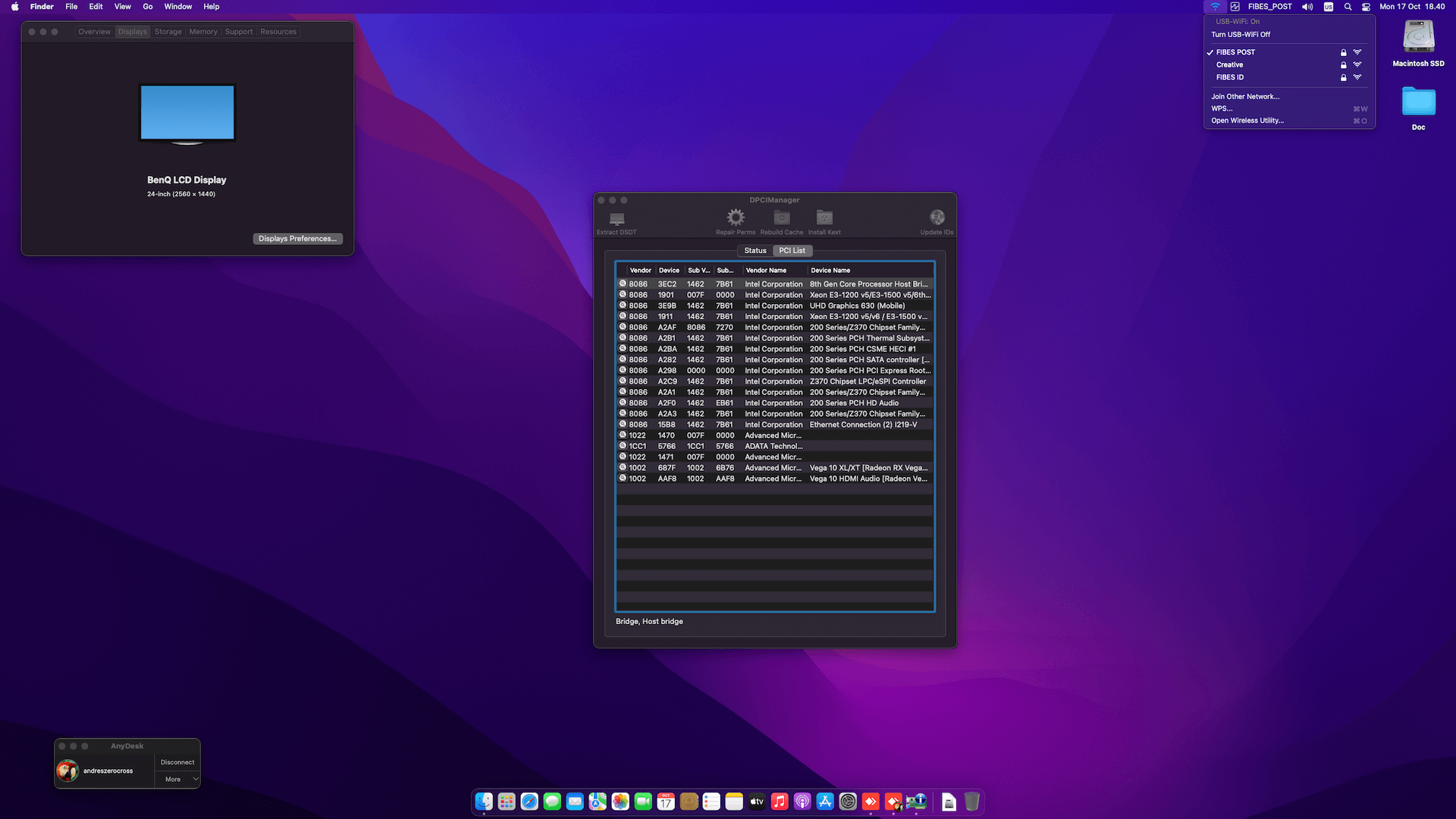MSI Z370 Gaming Plus + Intel Core i7 8700K + Gigabyte RX Vega 56   OpenCore 2