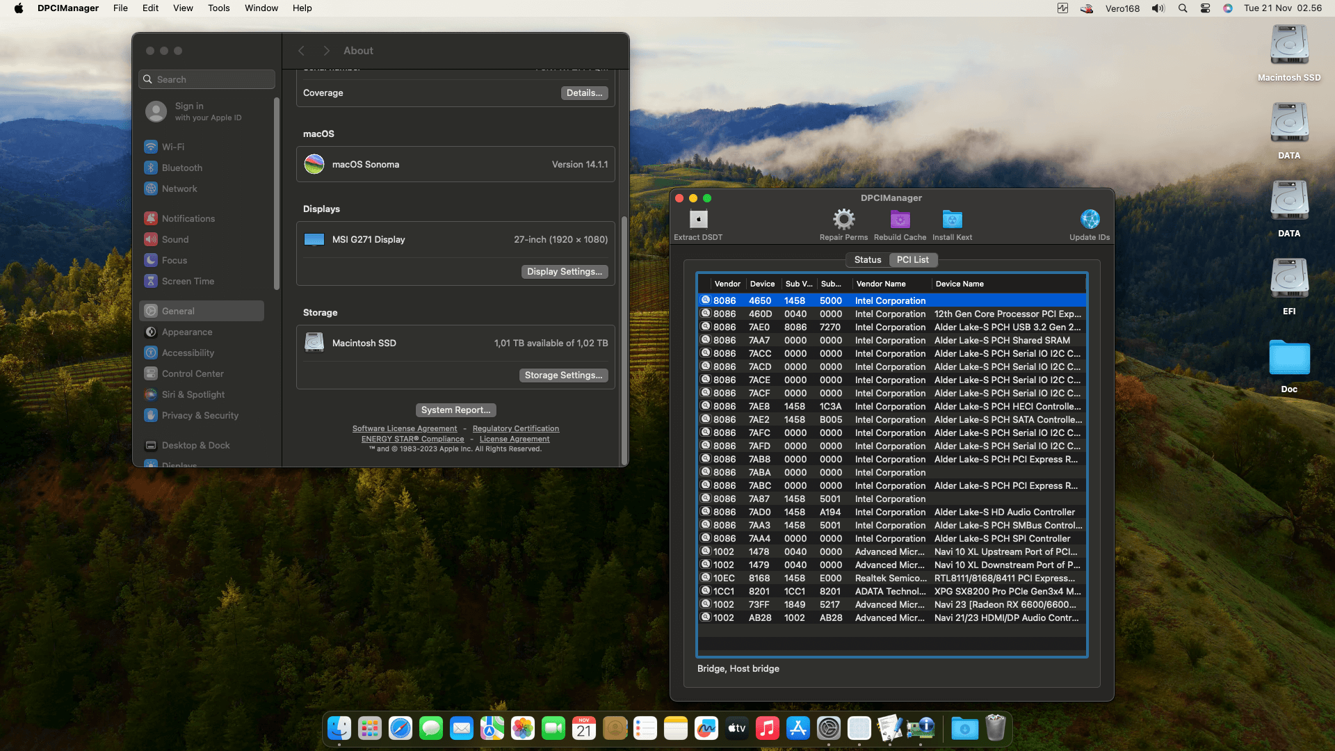 Gigabyte H610M K DDR4 + Intel Core i5 12400F + Asrock RX 6600   OpenCore 1