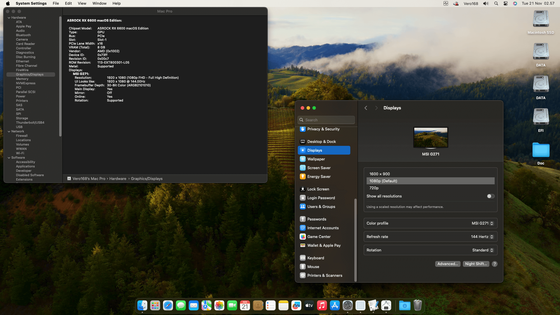 Gigabyte H610M K DDR4 + Intel Core i5 12400F + Asrock RX 6600   OpenCore 1