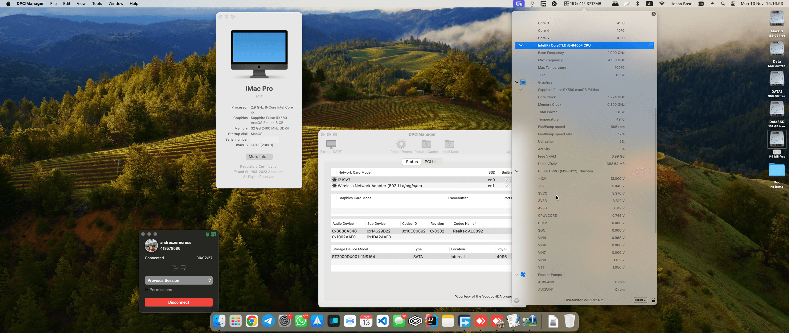 MSI B360 A Pro + Intel Core i5 9400F + Sapphire Pulse RX 580 3rd OpenCore 1