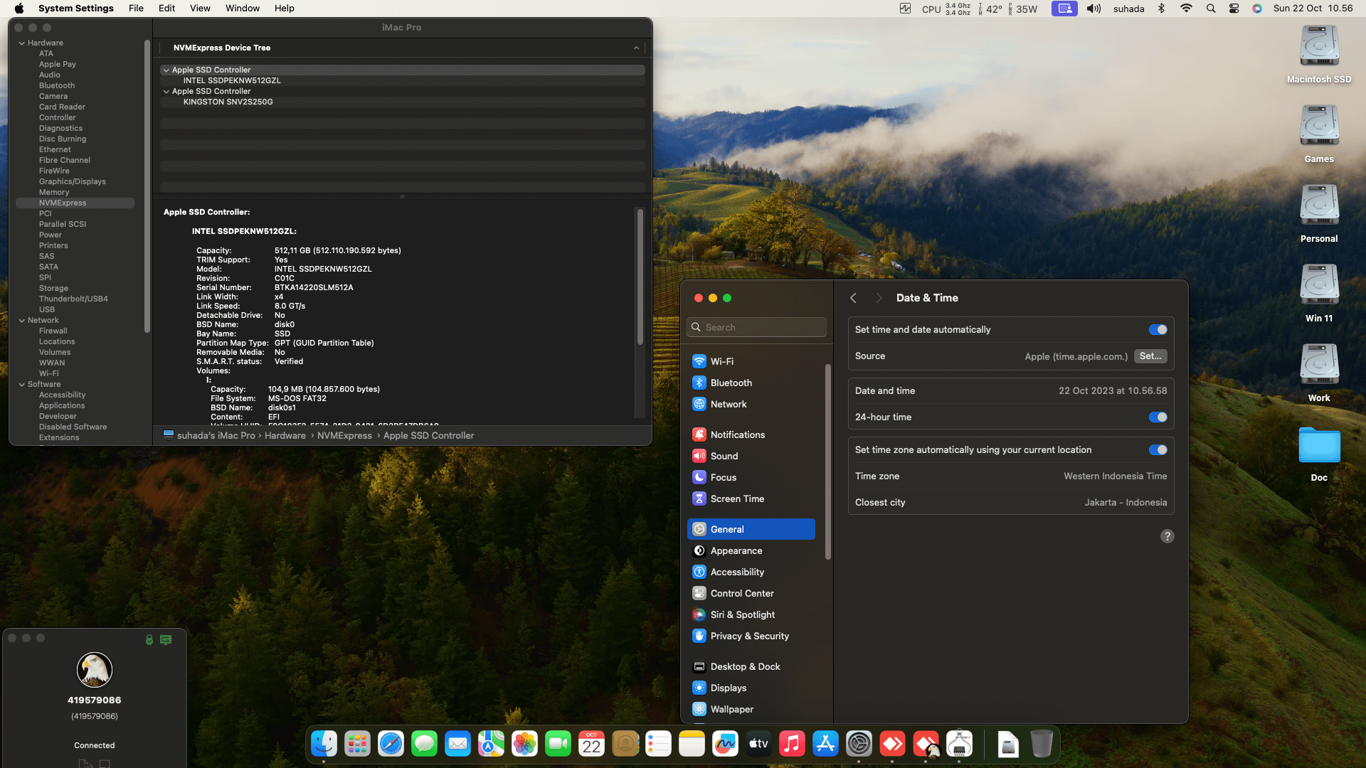 MSI B450M Mortar Max + AMD Ryzen 5 1600 + Sapphire RX 6600 XT   OpenCore 1