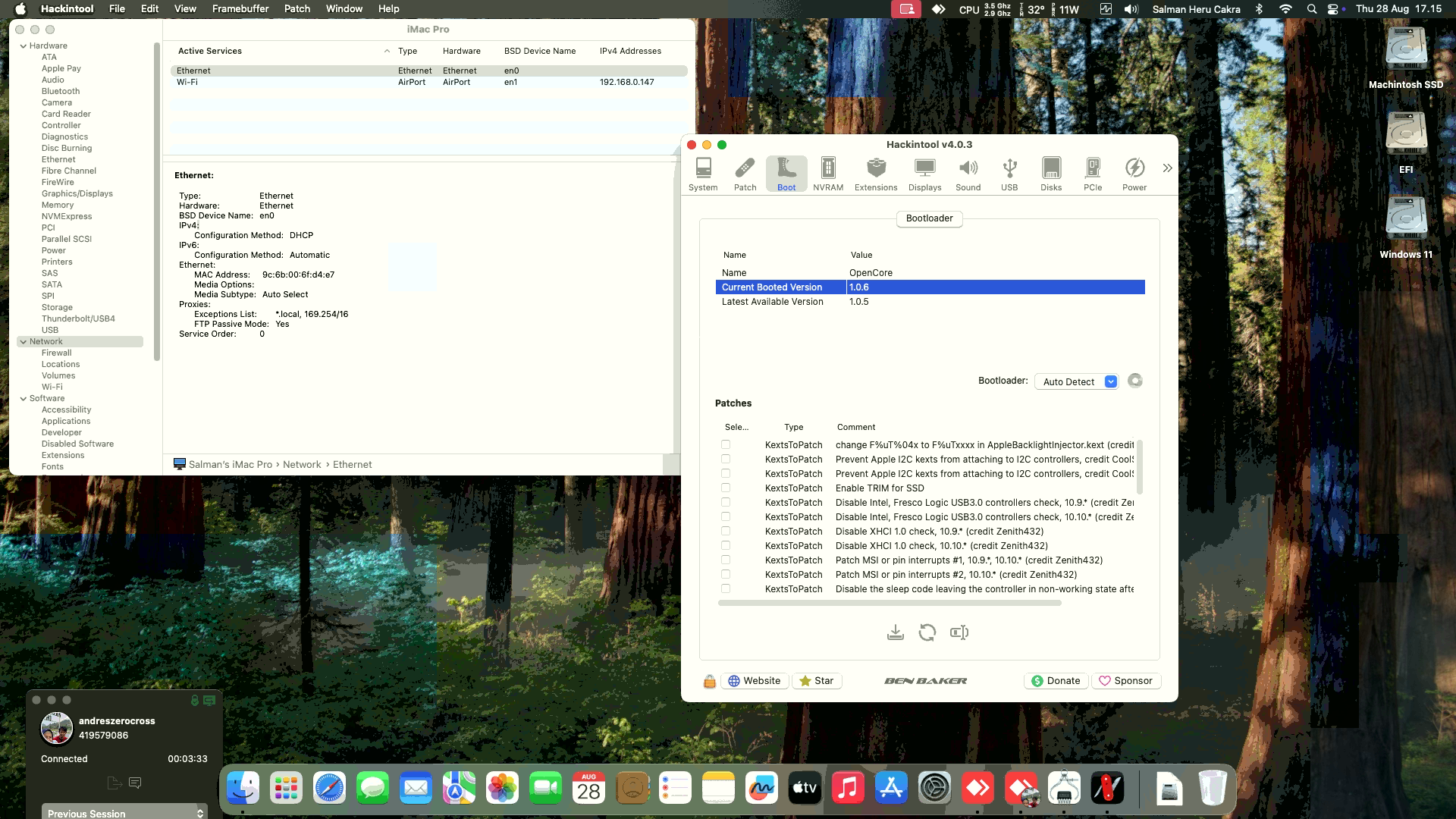 Asrock B450M Pro4 R2.0 + AMD Ryzen 7 2700 + Vurrion RX 580 2048SP   OpenCore 1