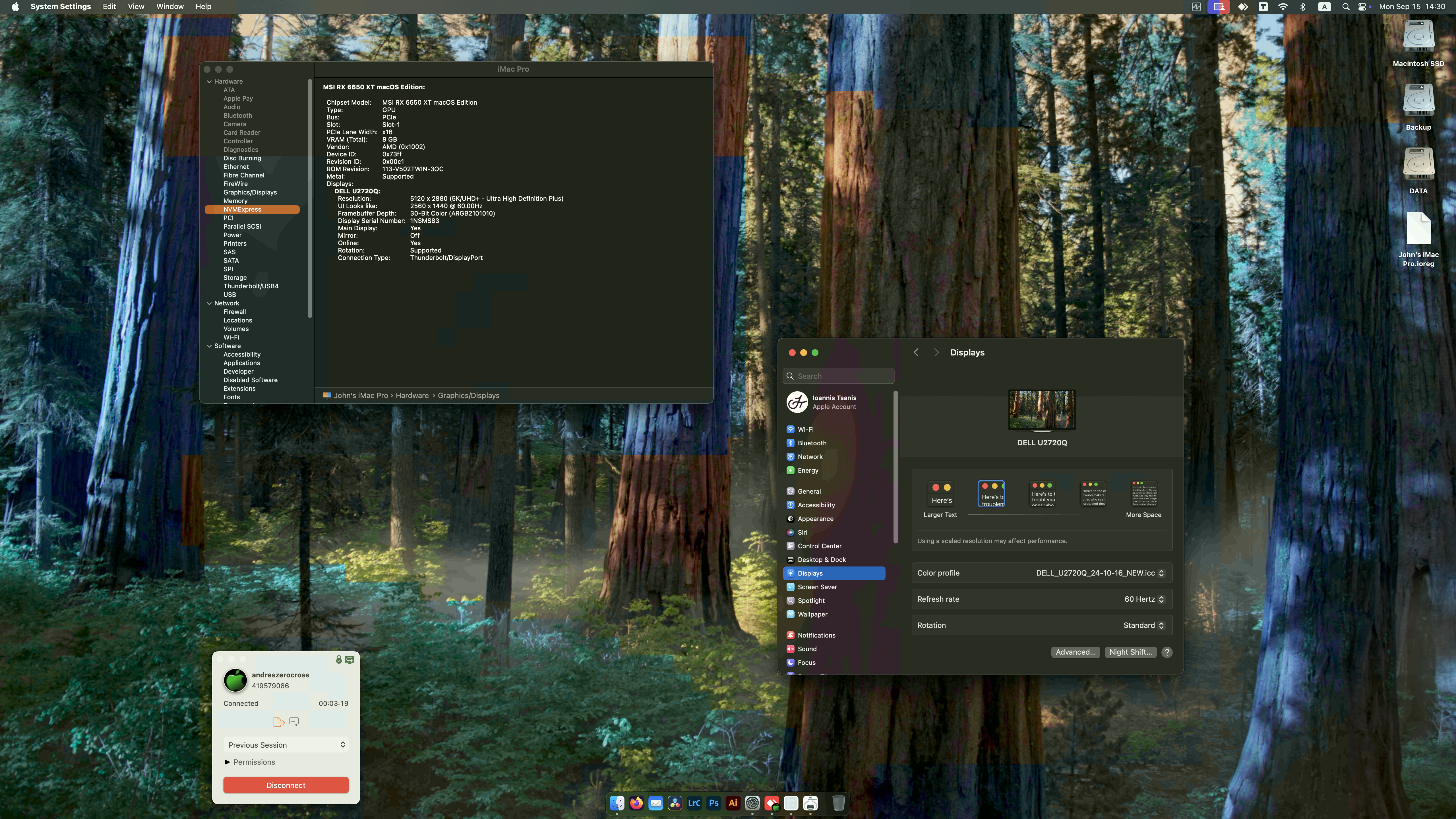 MSI Z87 G45 Gaming + Intel Core i7 4770K + MSI RX 6650 XT 2nd   OpenCore 1