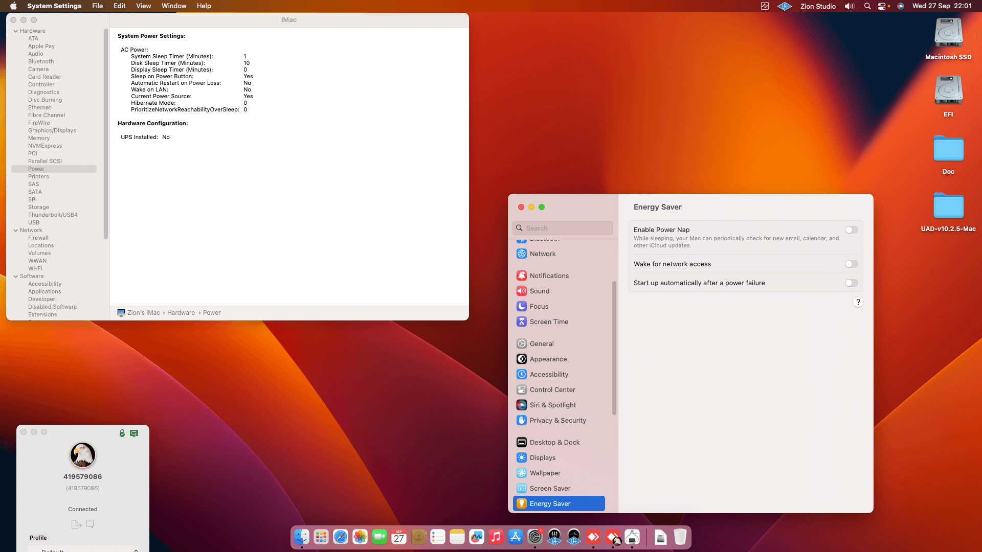 Gigabyte Z370XP SLI + Intel Core i7 8700K + Zotac GT 710   OpenCore 1