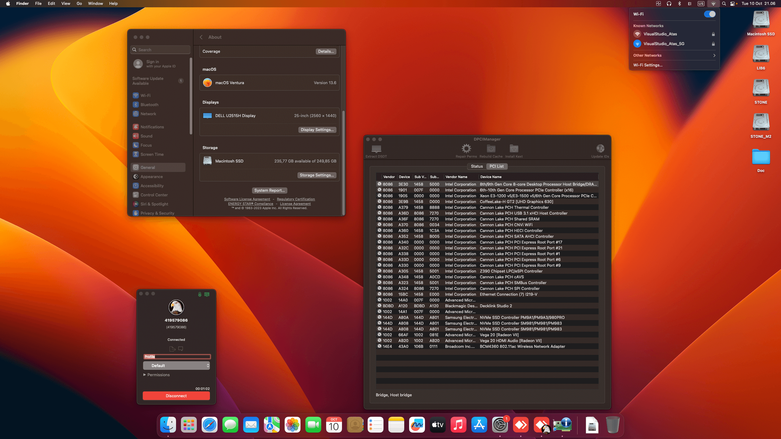 Gigabyte Z390 Aorus Master + Intel Core i9 9900KS + MSI Radeon VII   OpenCore 1
