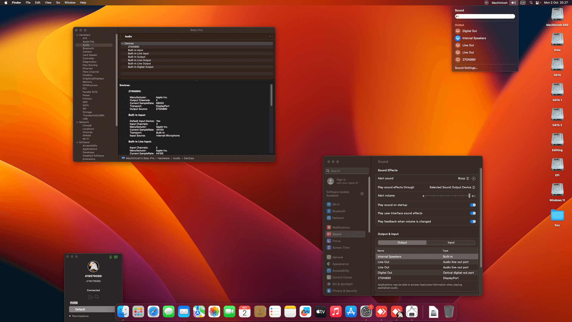 Gigabyte Z390 UD + Intel Core i5 9600K + Gigabyte Vega 56 2nd   OpenCore 1