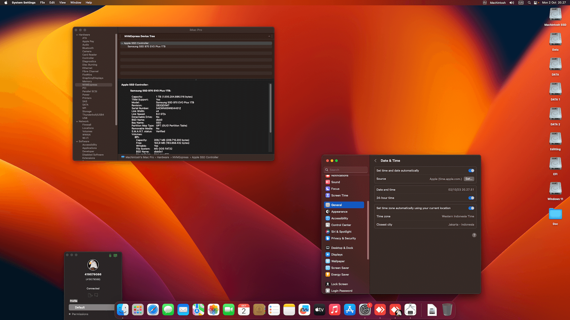 Gigabyte Z390 UD + Intel Core i5 9600K + Gigabyte Vega 56 2nd   OpenCore 1