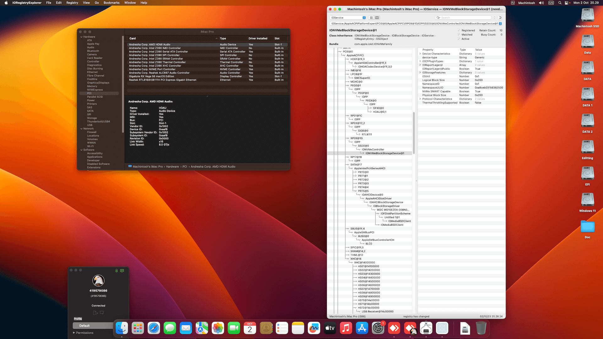Gigabyte Z390 UD + Intel Core i5 9600K + Gigabyte Vega 56 2nd   OpenCore 1