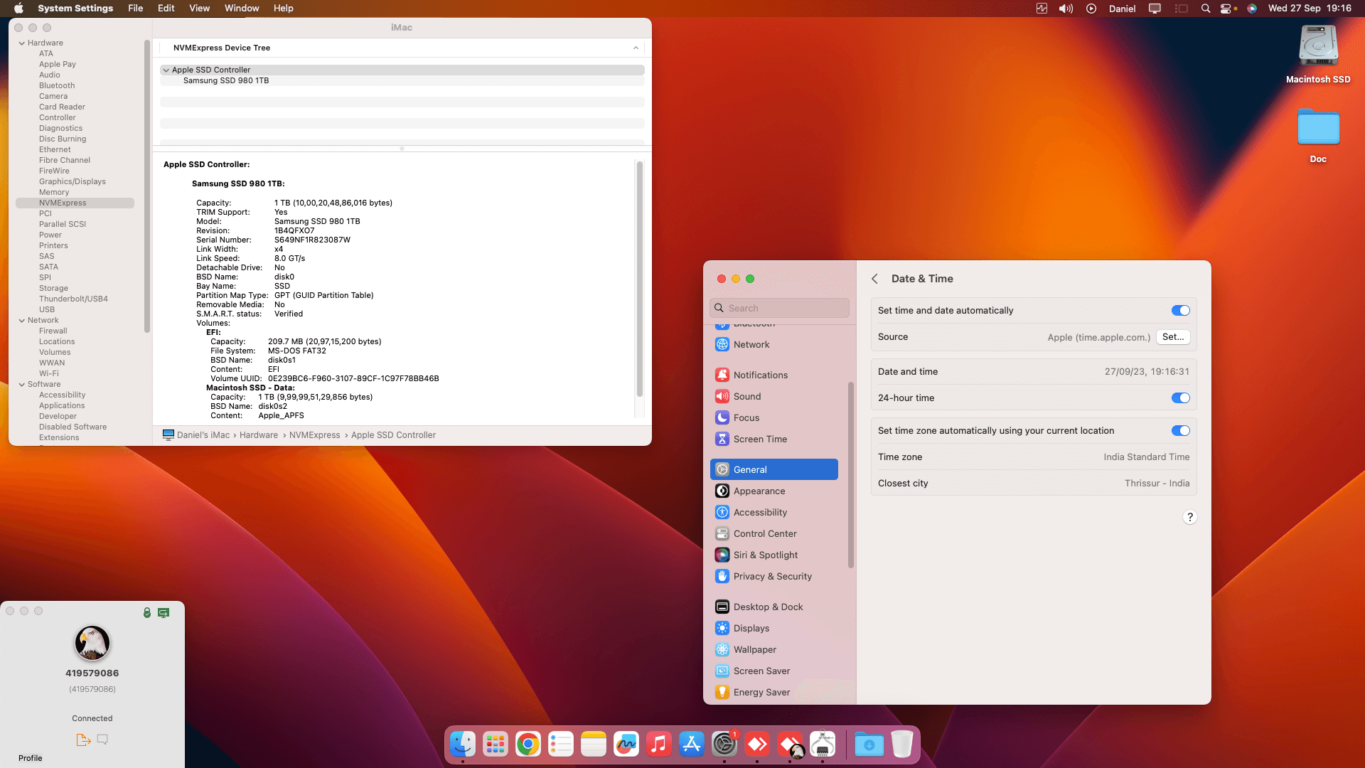 Gigabyte Z390 UD + Intel Core i5 9600K + Zotac GT 710   OpenCore 1