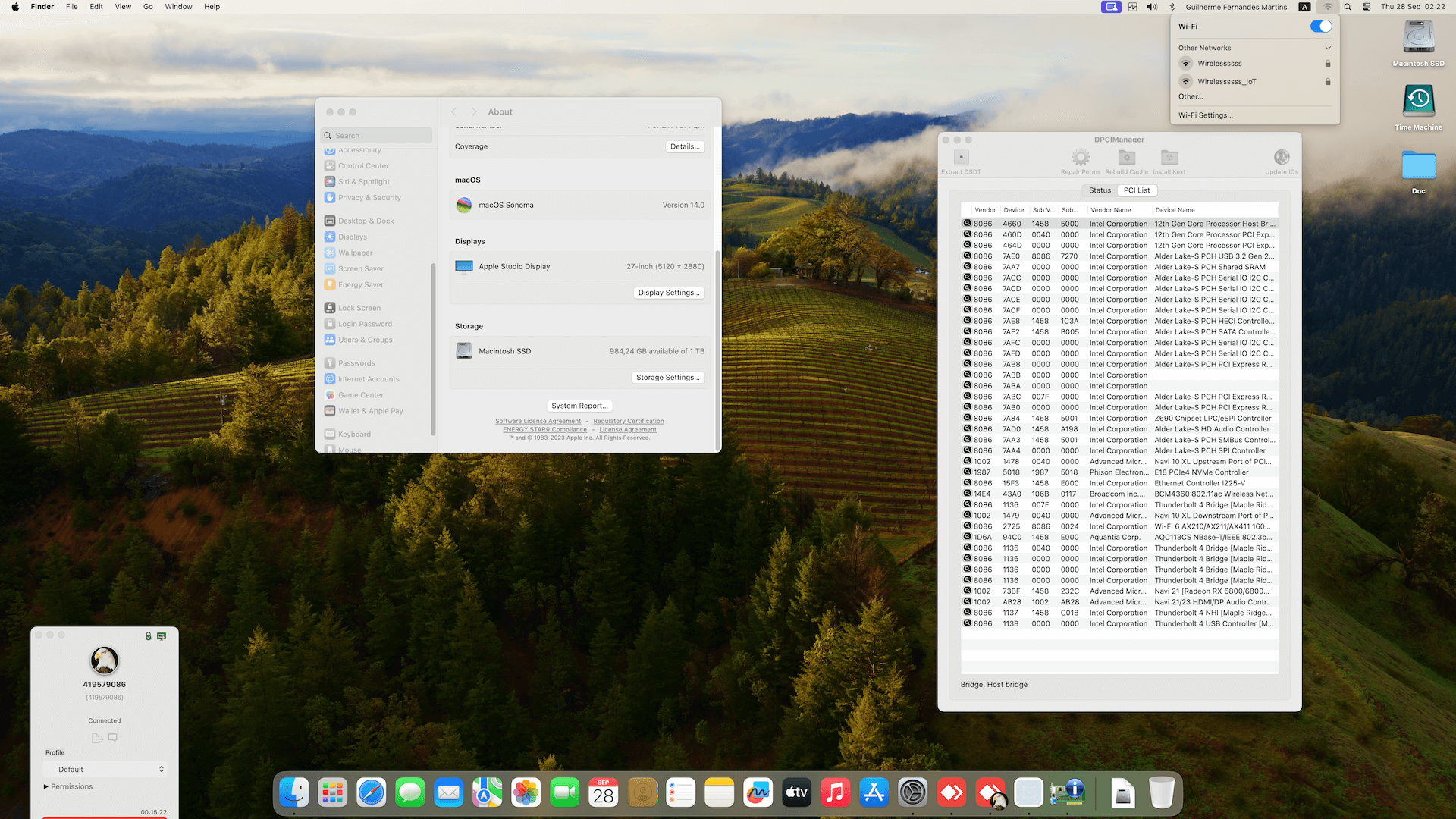 Gigabyte Z690 Aero D + Intel Core i9 12900KF + Gigabyte RX 6900 XT 5th   OpenCore 1