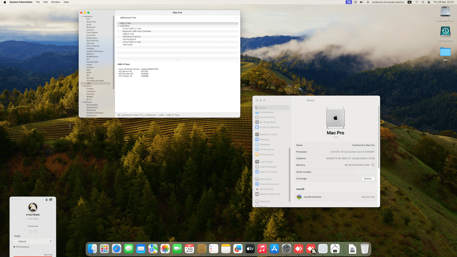 Gigabyte Z690 Aero D + Intel Core i9 12900KF + Gigabyte RX 6900 XT 5th   OpenCore 1
