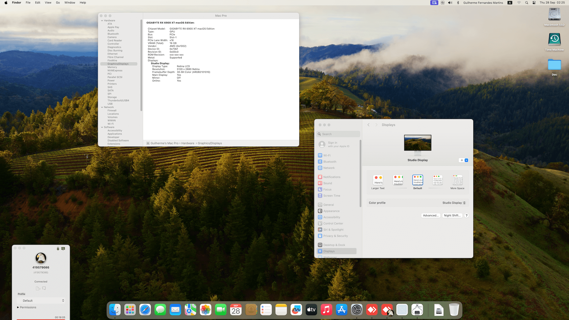 Gigabyte Z690 Aero D + Intel Core i9 12900KF + Gigabyte RX 6900 XT 5th   OpenCore 1