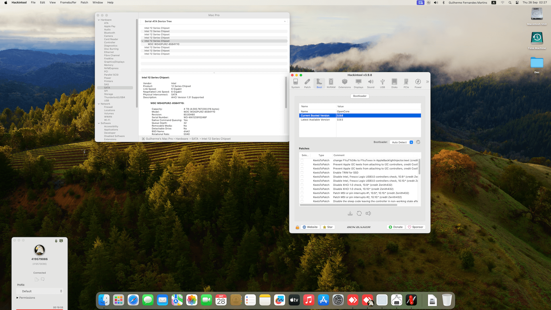 Gigabyte Z690 Aero D + Intel Core i9 12900KF + Gigabyte RX 6900 XT 5th   OpenCore 1