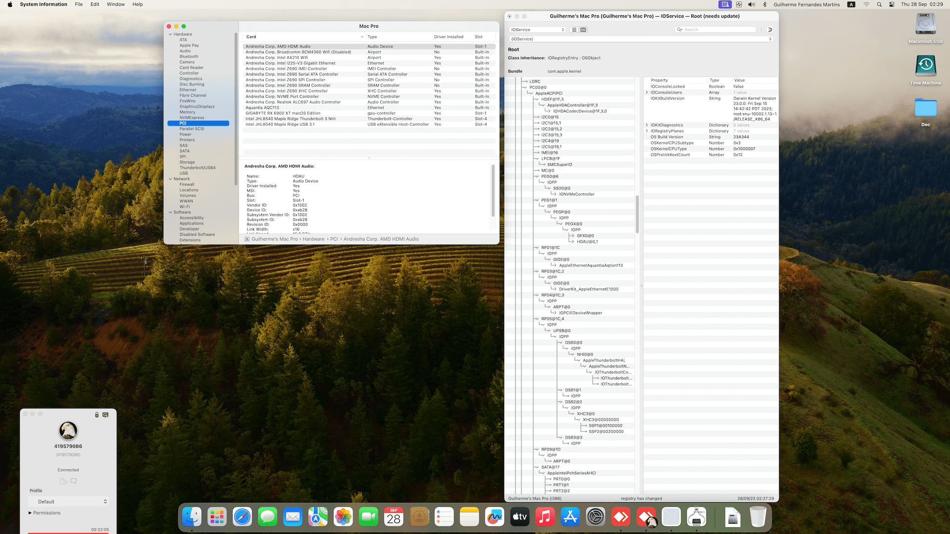 Gigabyte Z690 Aero D + Intel Core i9 12900KF + Gigabyte RX 6900 XT 5th   OpenCore 1