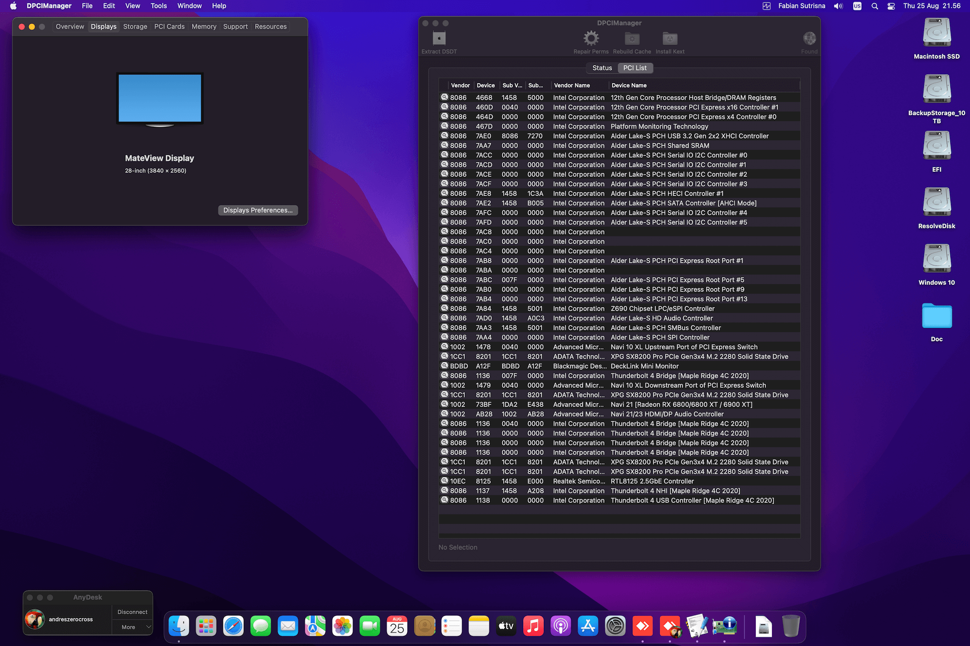 Gigabyte Z690 Gaming X DDR4 V2 + Intel Core i7 12700KF + Sapphire RX 6900 XT   OpenCore 2