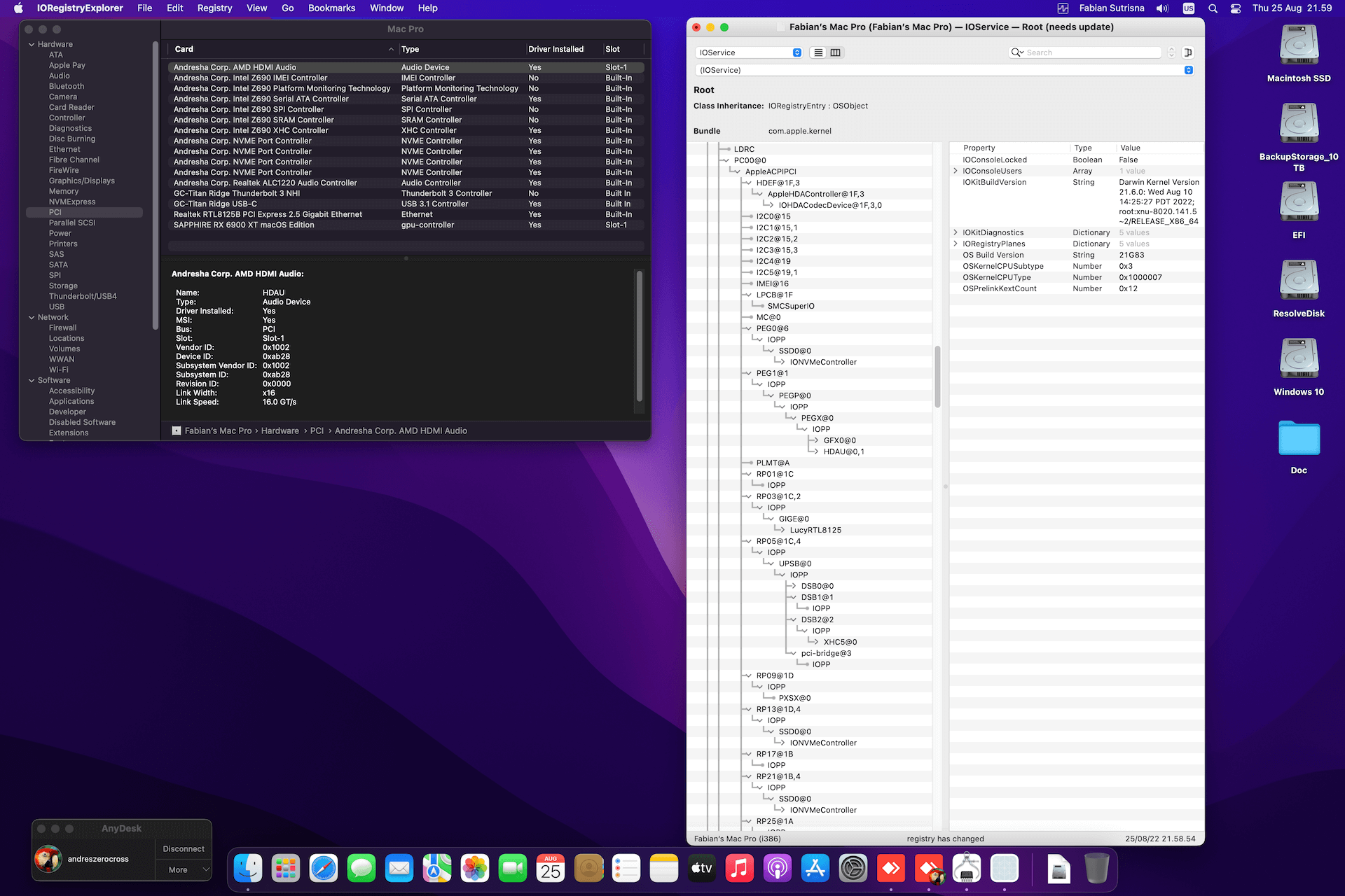 Gigabyte Z690 Gaming X DDR4 V2 + Intel Core i7 12700KF + Sapphire RX 6900 XT   OpenCore 9