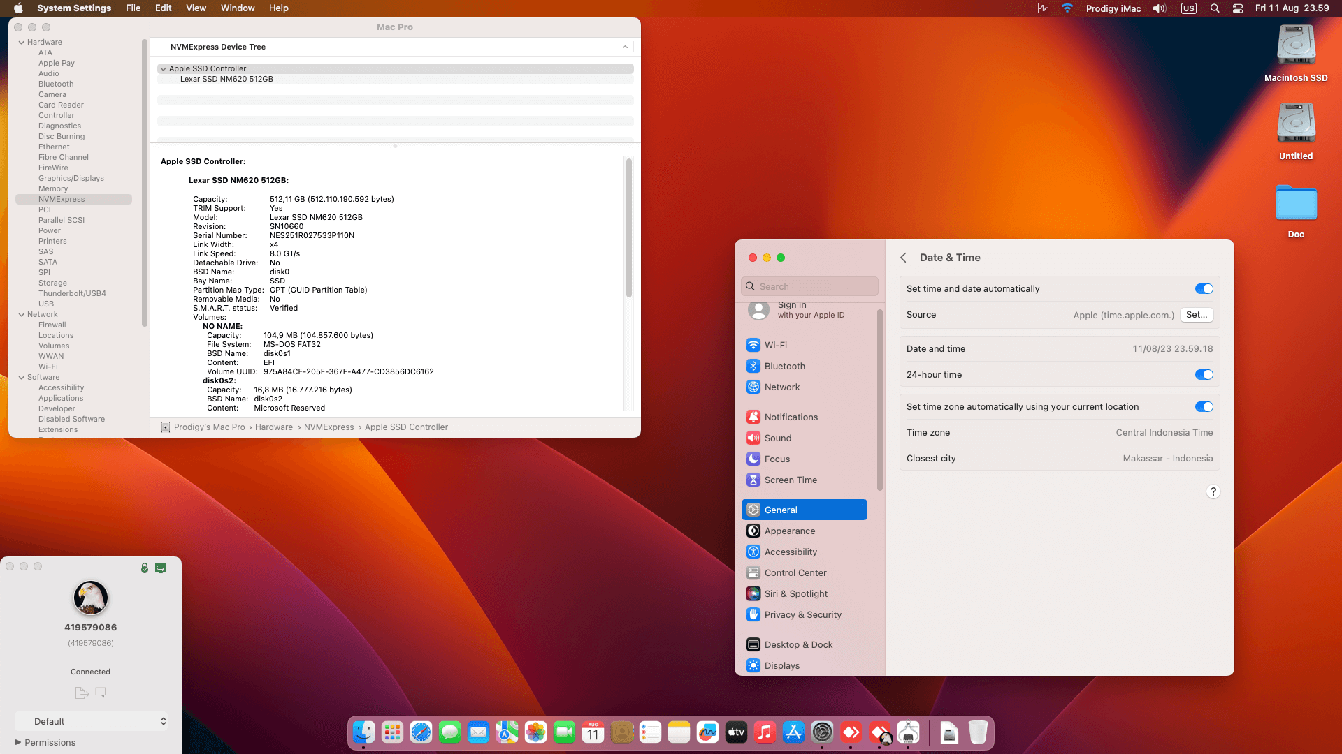 Asrock B660M PRO RS + Intel Core i5 12400 + Sapphire RX 6600   OpenCore 1