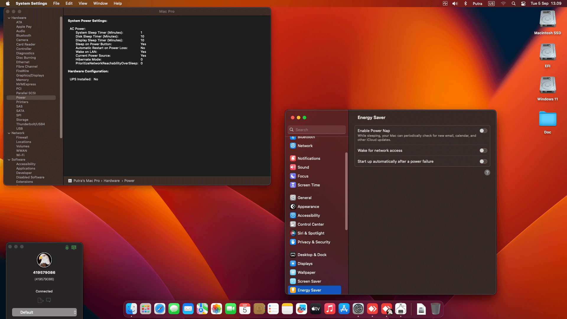 Asus ROG Strix B760 G Gaming Wifi + Intel Core i5 13400F + MSI RX 6600 XT   OpenCore 1