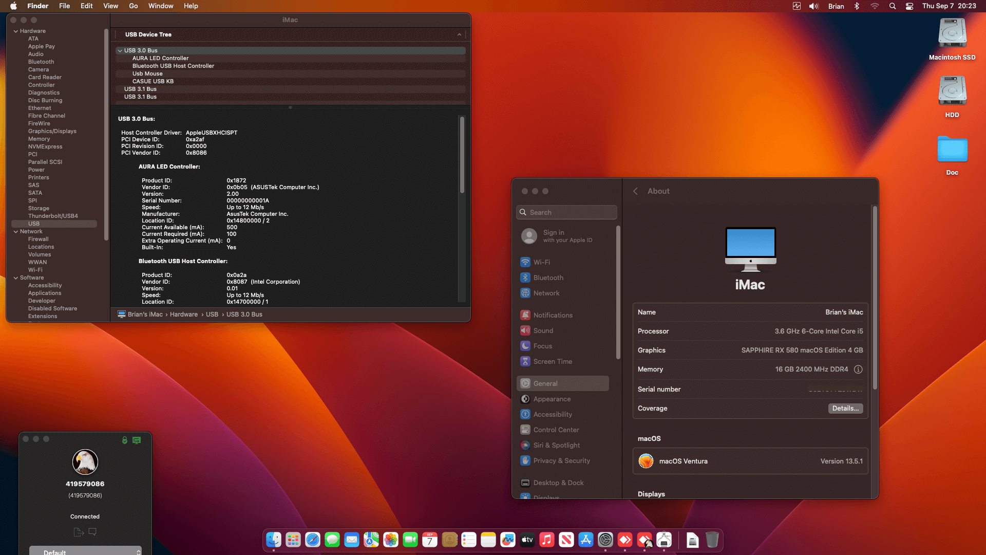 Asus ROG Strix Z370 E Gaming + Intel Core i5 8600K + Sapphire RX 580   OpenCore 1
