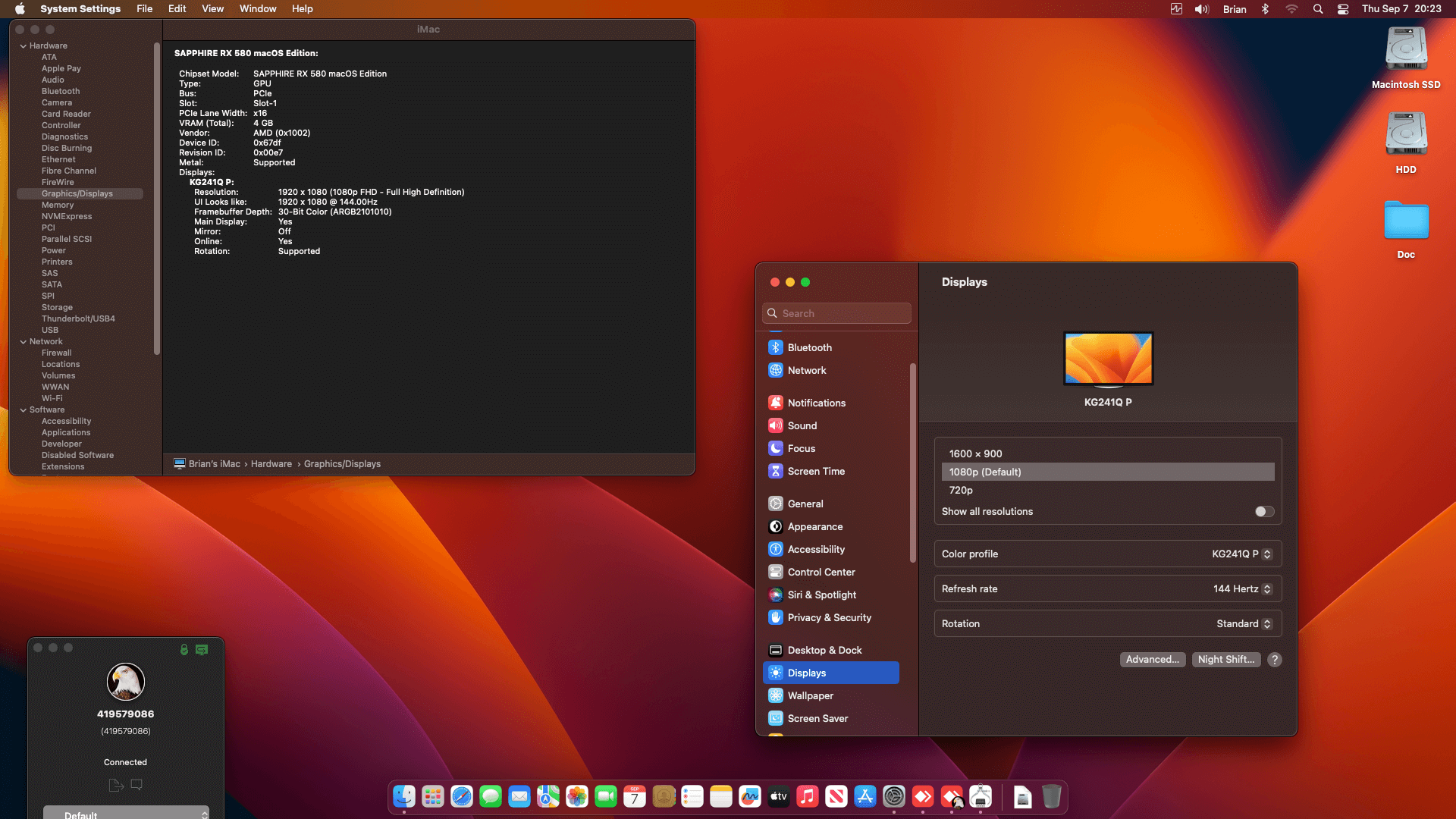 Asus ROG Strix Z370 E Gaming + Intel Core i5 8600K + Sapphire RX 580   OpenCore 1