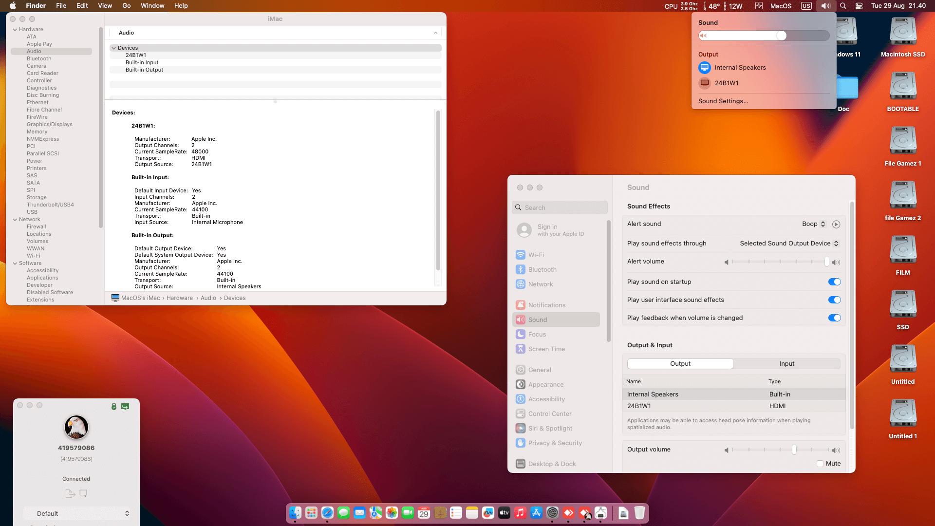 MSI B450M A PRO MAX + AMD Ryzen 5 5600G + IGPU Radeon Vega 7   OpenCore 1