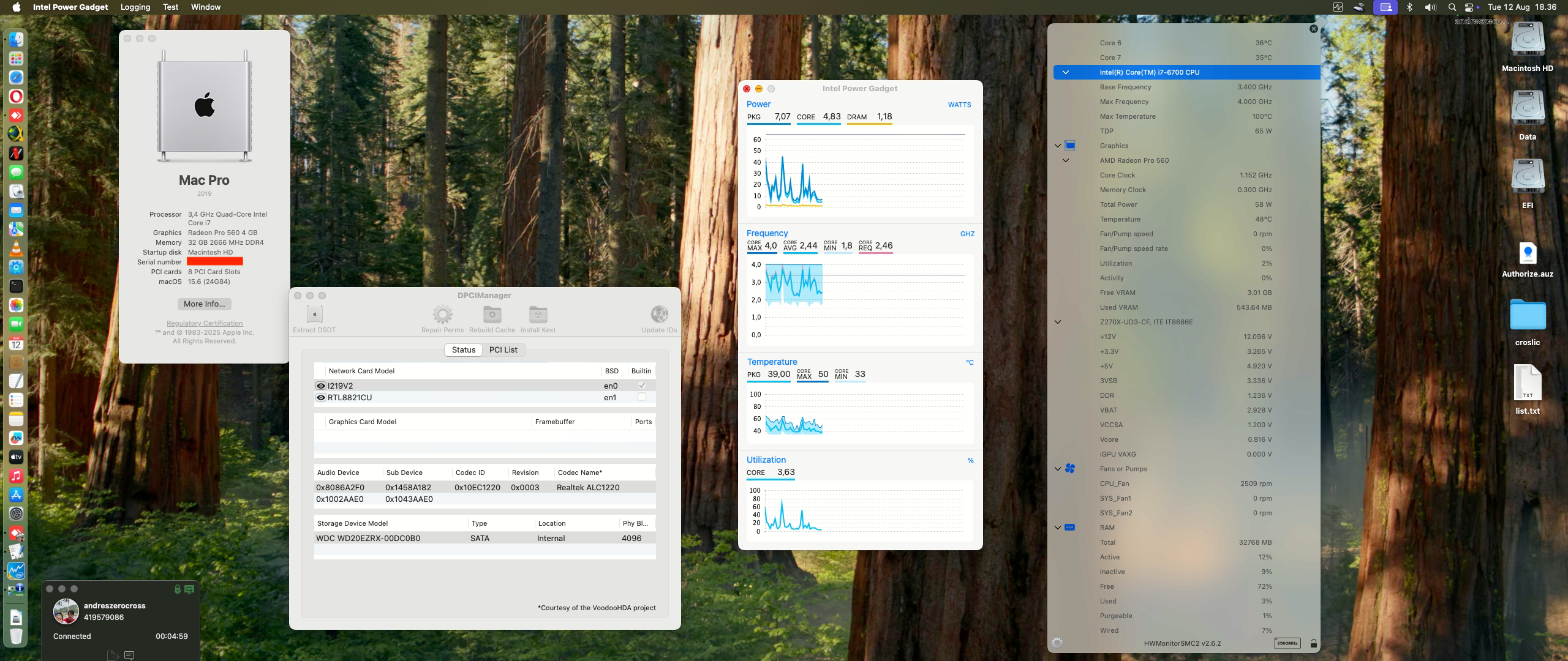 Gigabyte GA Z270X UD3 + Intel Core i7 6700 + Asus RX 560   OpenCore 1