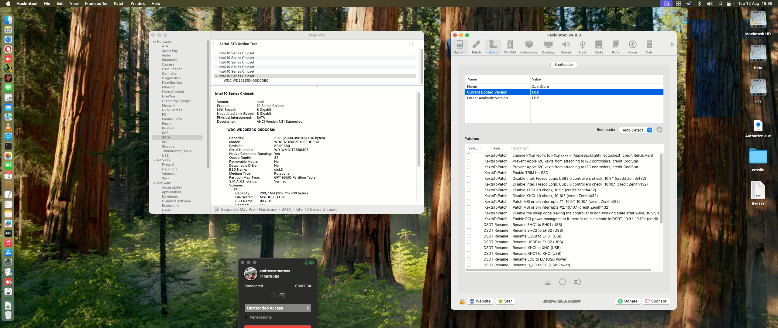 Gigabyte GA Z270X UD3 + Intel Core i7 6700 + Asus RX 560   OpenCore 1
